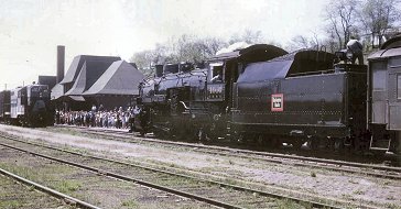 1963 railfan trip with CN&Q 4960