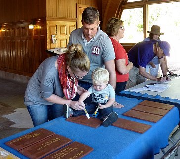 Tile Signing, October 2017